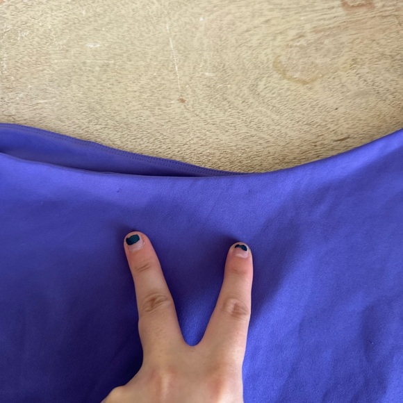 Girlfriend Collective Bianca One Shoulder Sports Bra - Picture 8 of 8